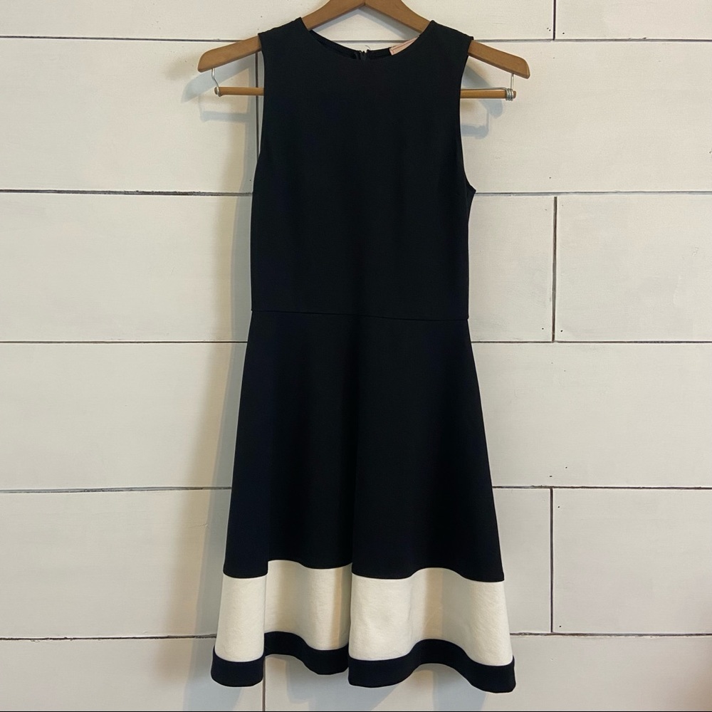 love…ady Colorblock Hem Fit & Flare Dress Size XS. Like New. - Picture 3 of 8